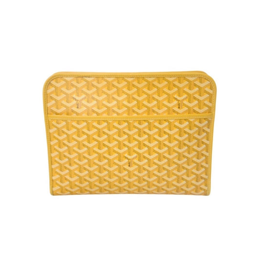 Goyard Jouvence Yellow  Toiletry Bag